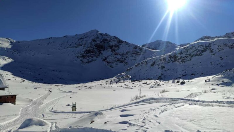 Winter hiking to Musala peak from Sofia - The Route to Musala: From Frozen Lakes to the Summit