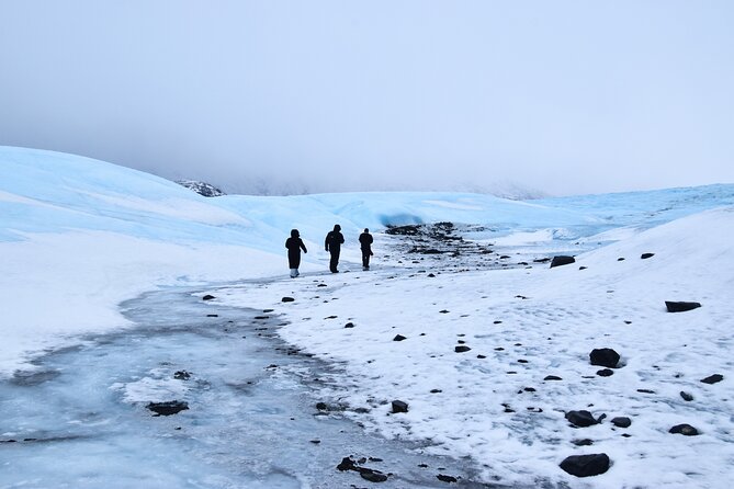 Winter Ice Cave Helicopter Adventure-1 Landing-Anchorage Area - Land Inside a Remote Ice Cave Carved in Glacial Ice
