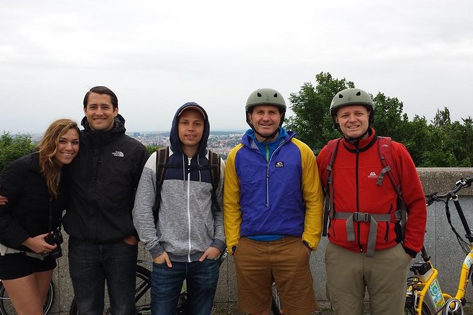 Winter Ride on eBike in Prague - Discovering St. Nicholas Church and Its Dome