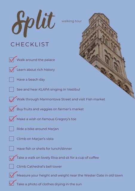 Winter walking tour in Split - Key Points