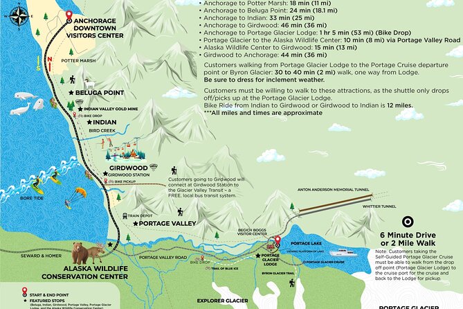 Winter - Wildlife & Turnagain Arm Tour - The Iconic Seward Highway and Turnagain Arm