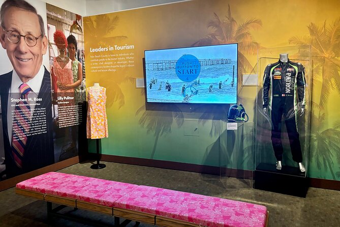 Wish You Were Here Tourism in the Palm Beaches Exhibit Entry - The Location: Richard and Pat Johnson Palm Beach County History Museum