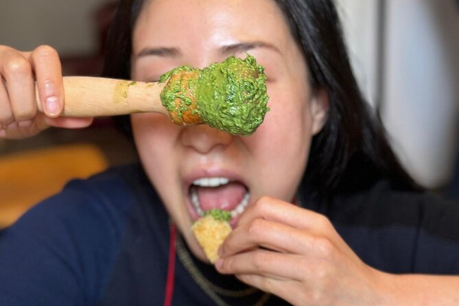 With Tiziana Cooking Class for Pesto , Gnocchi and Tiramisù - Step-by-Step Pesto Preparation with Local Ingredients