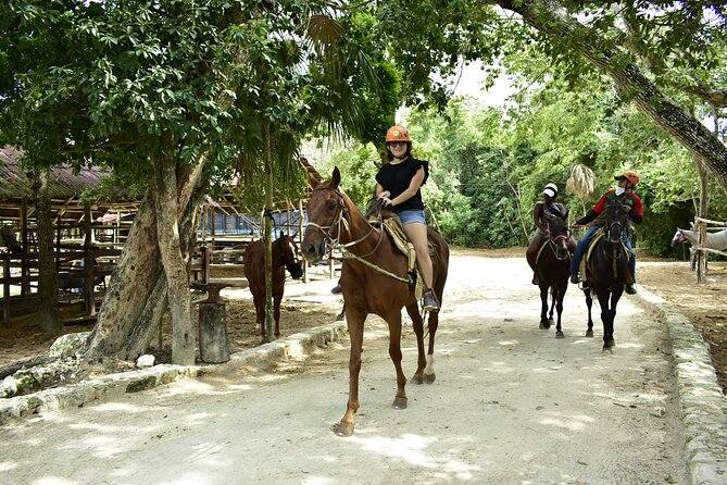 Wonderful Jungle Experience with Horse Riding, ATV, Ziplines and Cenote - Refreshing Cenote Swim as a Relaxing Finale