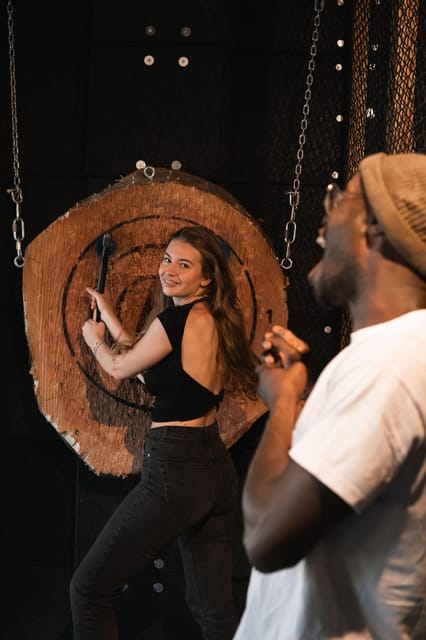WOODCUTTER - AXE THROWING & BAR EXPERIENCE IN FRANKFURT - Food and Drink: Enhance Your Axe Throwing Session