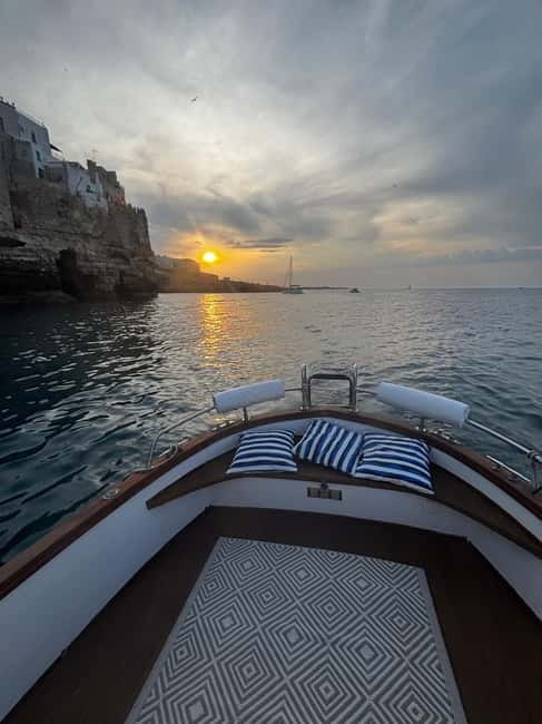 Wooden Gozzo Tour with Aperitif Towards the Beautiful Coast of Polignano - Stops at Iconic Landmarks and Cultural Highlights