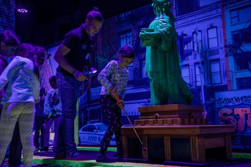Woop! Glow golf: Ljubljana Btc City - Environments That Appeal to All Ages