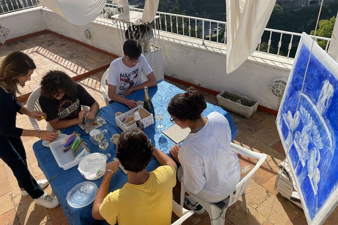 Workshop Fresco Painting & Aperitivo Seaview in Sorrento coast - Ease of Booking and Accessibility