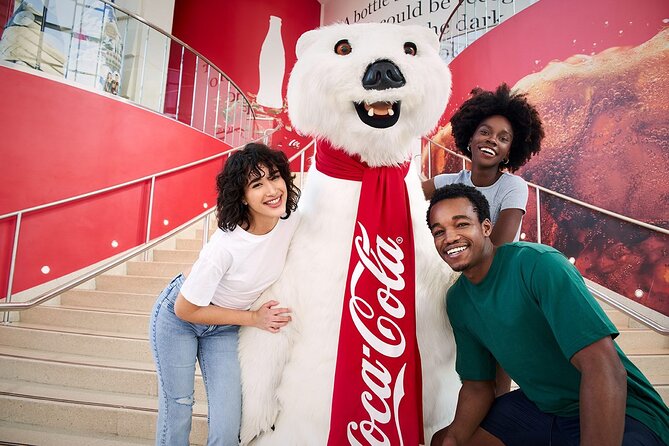 World of Coca-Cola Ticket & Guided Tour with VIP Polar Bear Photo - Tasting Globally: The Taste It! Beverage Lounge