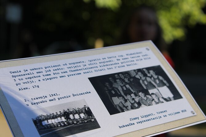 World War II Zagreb, Croatia between communists, fascists and "ordinary" people - Logistics and Meeting Point Details