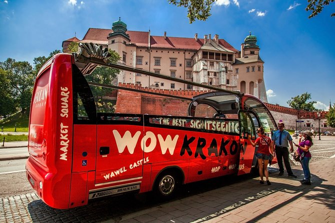 WOWKrakow! Hop on Hop off Bus! 1 tour ticket - Flexible City Tour in Krakow for $18.06