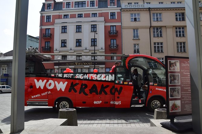 WOWKrakow! Hop on Hop off Bus! 1 tour ticket - Practical Details: Tickets, Commentary, and Extras