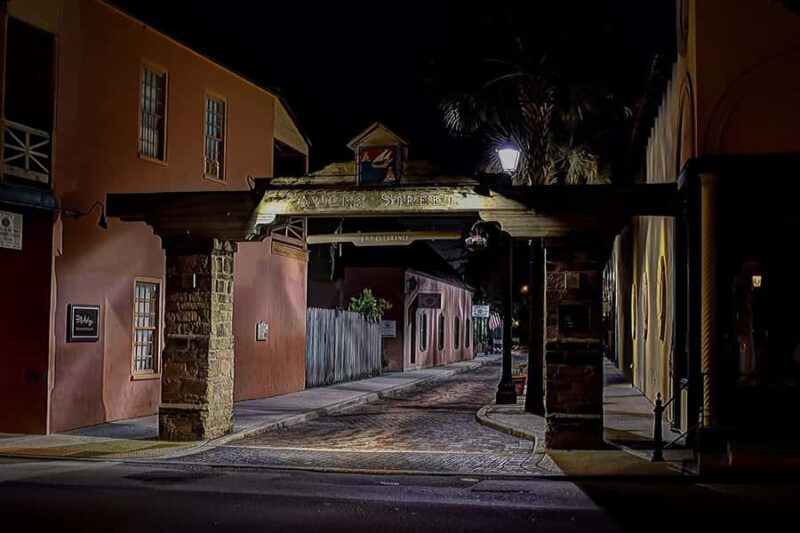 Wraiths of the Watchtower: Sinister St. Augustine Ghost Tour - Key Points