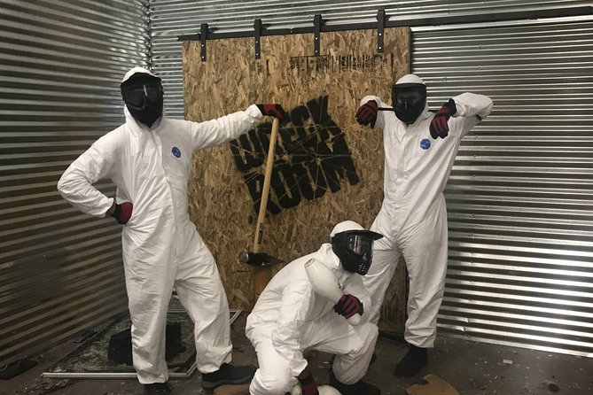 Wreck Room - A Destruction Experience, Standard Wrecking - Additional Offerings and Extras