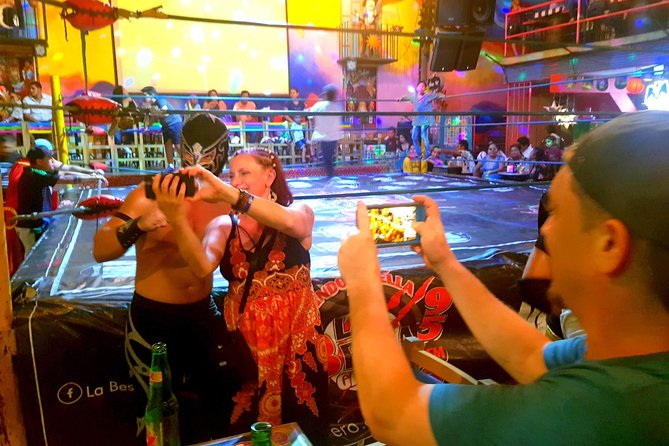 Wrestling SHOW TACOS & TEQUILA TASTING - Transportation and Convenience: Round-Trip Transfers Included
