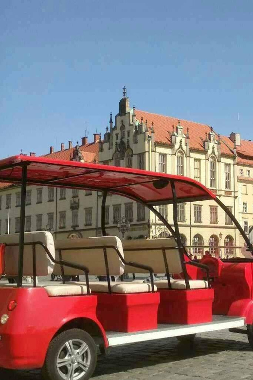 Wroclaw: 2-Hour Private E-Bus Tour for small groups/4 places - The UNESCO Sites: Centennial Hall and Multimedia Fountain Show