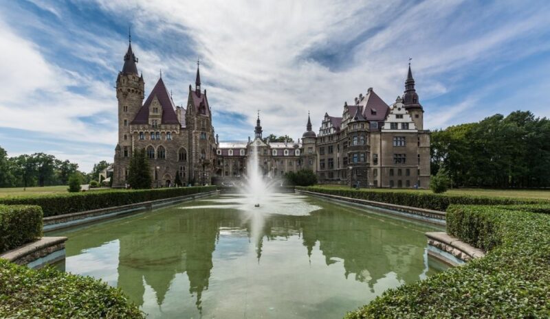Wroclaw Castle in Moszna Private Guided Tour - Scenic Walks and Relaxation in the Castle Gardens