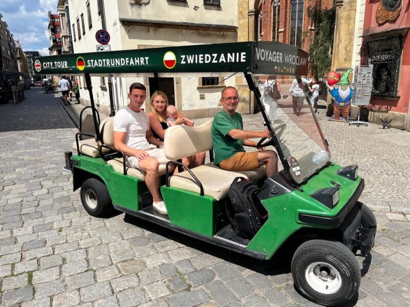 Wroclaw: City Tour Sightseeing By Golf Cart Shared Or Privat - Limitations and Considerations
