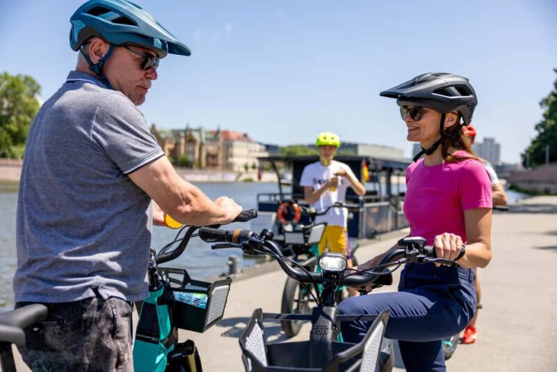 Wroclaw Highlights e-bike tour - The Unique Experience of Riding Yamaha Booster Easy E-bikes
