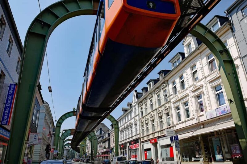 Wuppertal private guided walking tour of city - Seeing Germany’s Tallest Railway Bridge at Müngstener Bridge Park