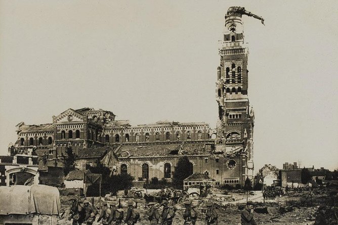 WW1 Somme Battlefield - Thiepval, Beaumont Hamel - Day trip from Paris (3/7 pax) - Paying Respects at the Thiepval Memorial
