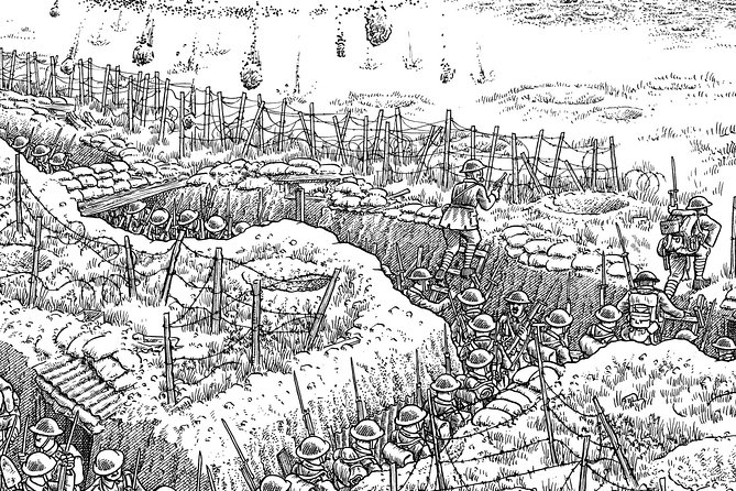 WW1 Somme Battlefield - Thiepval, Beaumont Hamel - Day trip from Paris (3/7 pax) - Walking Through the Newfoundland Memorial Park at Beaumont Hamel