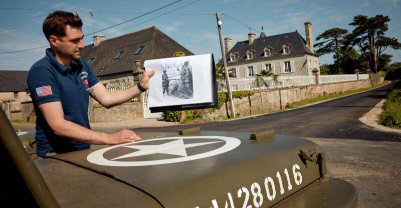 WW2 Jeep Tour Utah Beach - Sainte Mere Eglise 2h - Key Points