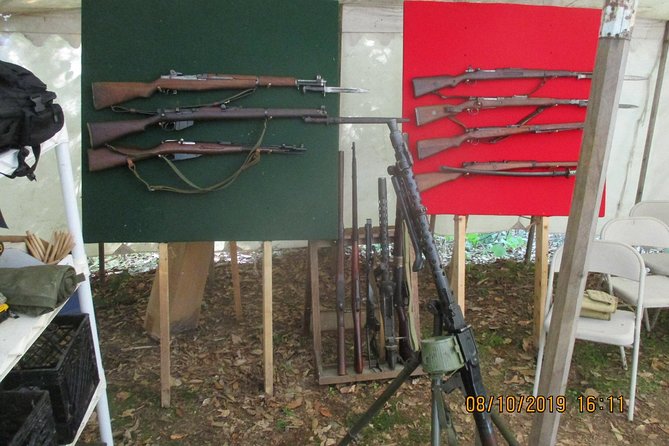 WW2 Small Arms Experience - Cancellation Policy and Booking Details