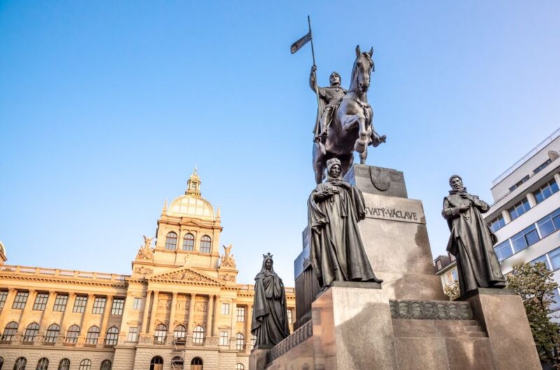 WWII and Communism History in Prague's Old Town Private Tour - Wenceslas Square: From Nazi Demonstrations to Velvet Revolution