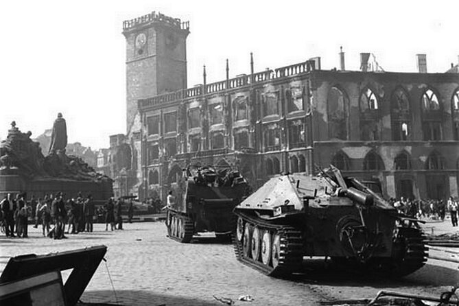 WWII in Prague Tour & The Crypt of Operation Anthropoid - Meeting in Front of the Powder Tower in Prague