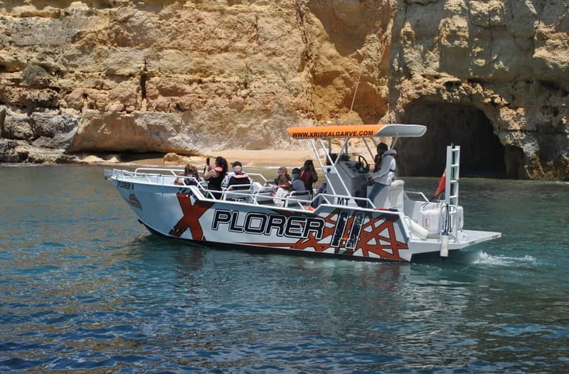 X Plorer  Caves (Benagil) & Dolphins Cruise - Searching for Dolphins Along the Algarve Coast