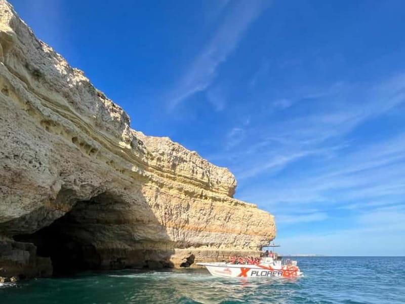 X Plorer  Caves (Benagil) & Dolphins Cruise - Weather and Sea Conditions Impact the Experience