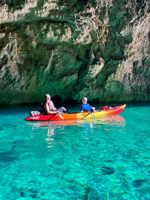 Xàbia: San Antonio Marine Reserve Snorkel & Cave Kayak Tour - Cliff Jumping and Marine Encounters