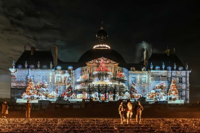 Xmas Paris & Vaux-le-Vicomte Castle Chauffeur Driven 5hrs - Key Points