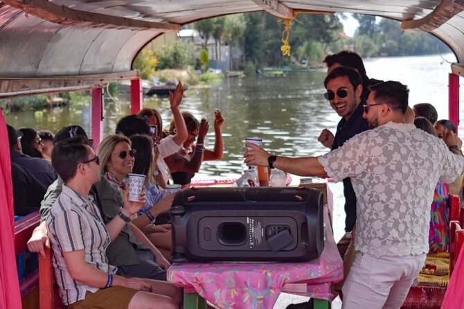 Xochimilco International boat party with open bar and tacos - The Role of the Hosts and Crowd Atmosphere