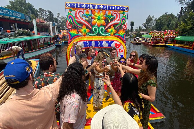 Xochimilco & Mexican Party with Guacamole & Unlimited Drinks - Key Points