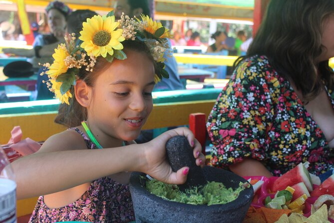 Xochimilco & Mexican Party with Guacamole & Unlimited Drinks - The Guacamole Contest: A Fun Culinary Challenge