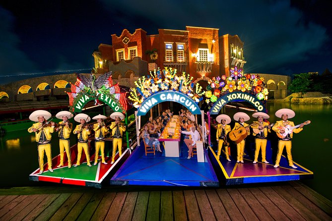 Xoximilco Ticket: Boat Fiesta, Traditional Tasting & Tequila Bar - Exciting Mexican Canal Cruise with Food, Drinks, and Live Music in Cancun