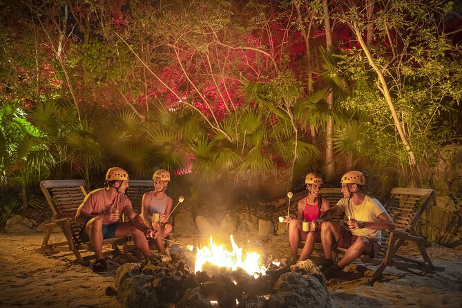 Xplor Fuego with Buffet Style Dinner and transportation - What Makes Xplor Fuego a Unique Nighttime Adventure in Cancun