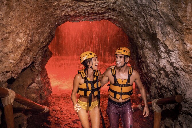 Xplor Fuego with Buffet Style Dinner and transportation - Relaxing in Hammocks and Enjoying the Buffet Dinner