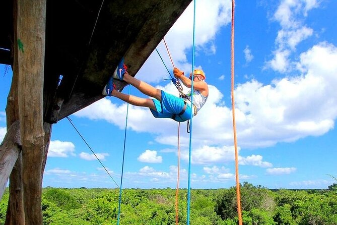 Xtreme Cenote Snorkel, Rappel, Jungle ZipLine, Tulum - Key Points