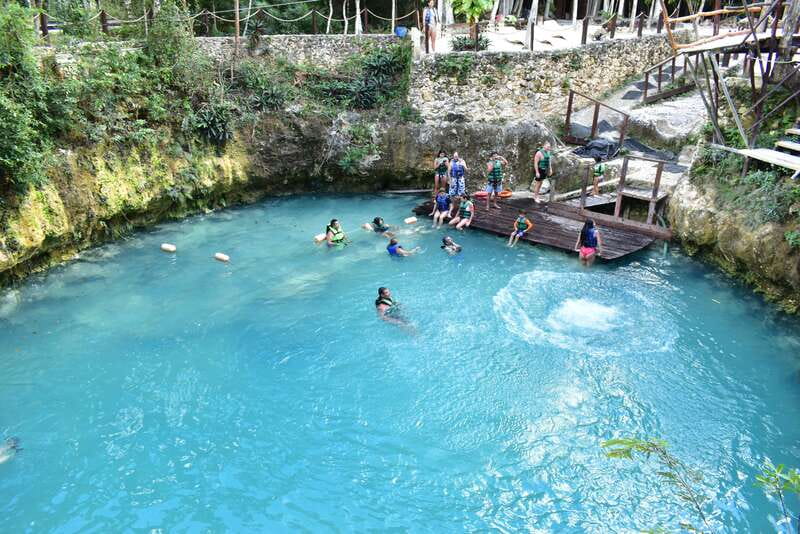 Xtreme Tour - Swimming and Zip Lining in the Open Cenote