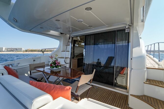 Yacht Azimut for rent in Cabo San Lucas - Scenic Stops at the Cabo Arch and Pelican Rock