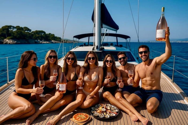 Yacht Me Up All-Inclusive Private Cruise Cannes Lérins Sail - Sailing to the Lérins Islands and Discovering Hidden Coves