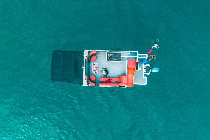 Yacht With Slide in Cabo San Lucas | 45 FT Pantoon - Water Activities and Marine Exploration