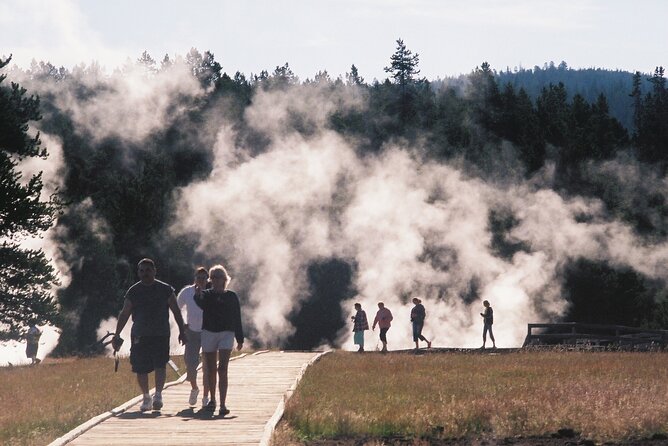 Yellowstone Grand Tour: See All Yellowstone In One Day - Starting the Day at Old Faithful and the Upper Geyser Basin