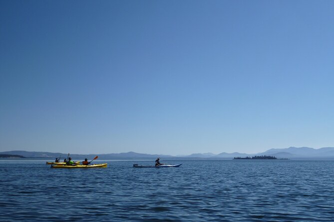 Yellowstone Lake Sunset Paddle - Exploring Yellowstone’s Geothermal Features from Kayaks