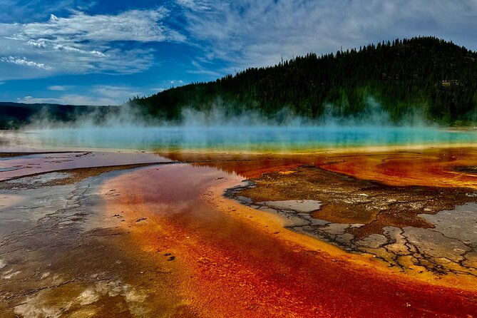 Yellowstone Open Air GLASS TOP/CONVERTIBLE Tour PU@Canyon Village - Key Points