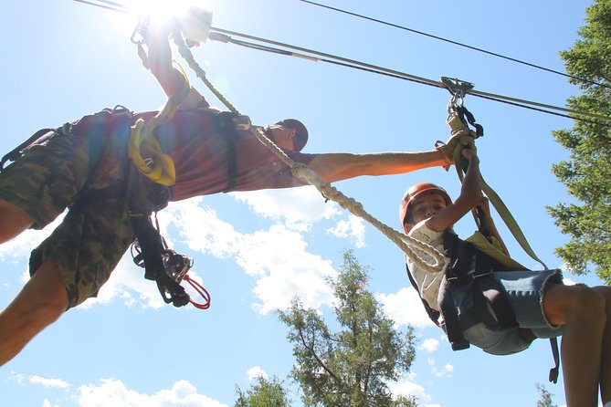 Yellowstone Zipline EcoTour at the Ranch - The Guides Make It Safe and Fun