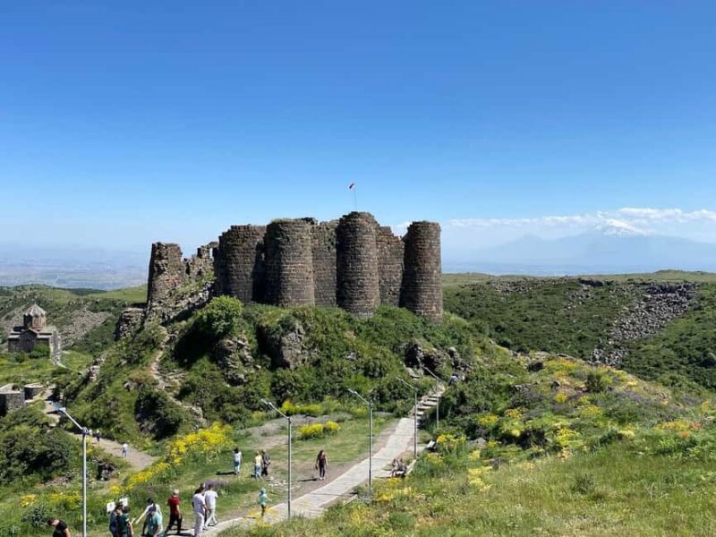 Yerevan: Amberd Fortress, Mount Aragats & Kari Lake Tour - Driving Up Mount Aragats for Alpine Views